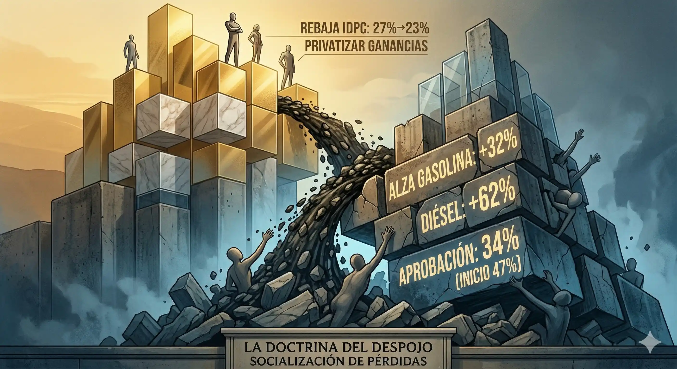 La Doctrina del Despojo: Cómo Kast y sus tecnócratas desmantelan Chile en 21 días